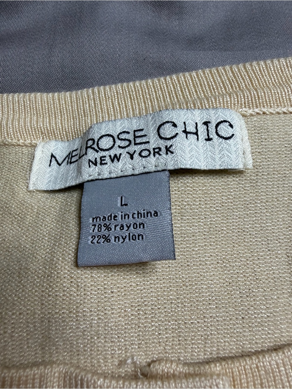 Cream Lightweight Button-Front Cardigan - Picture 2 of 4